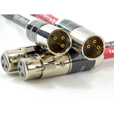 Tellurium Q Ultra Black II XLR Balanced Interconnect Pair