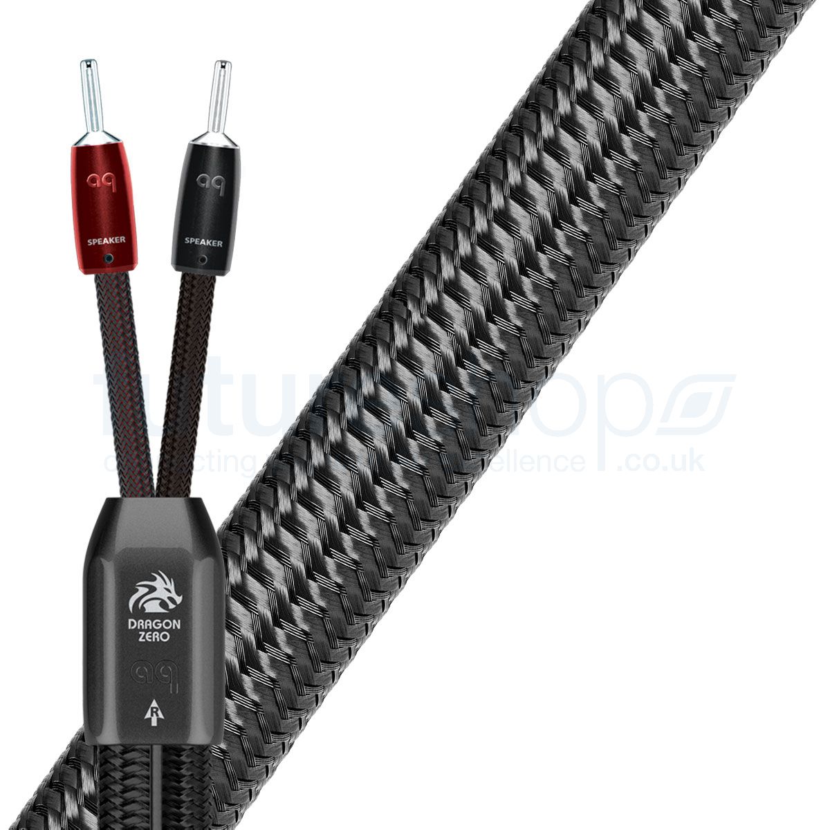 AudioQuest Dragon Zero Speaker Cable Factory Terminated