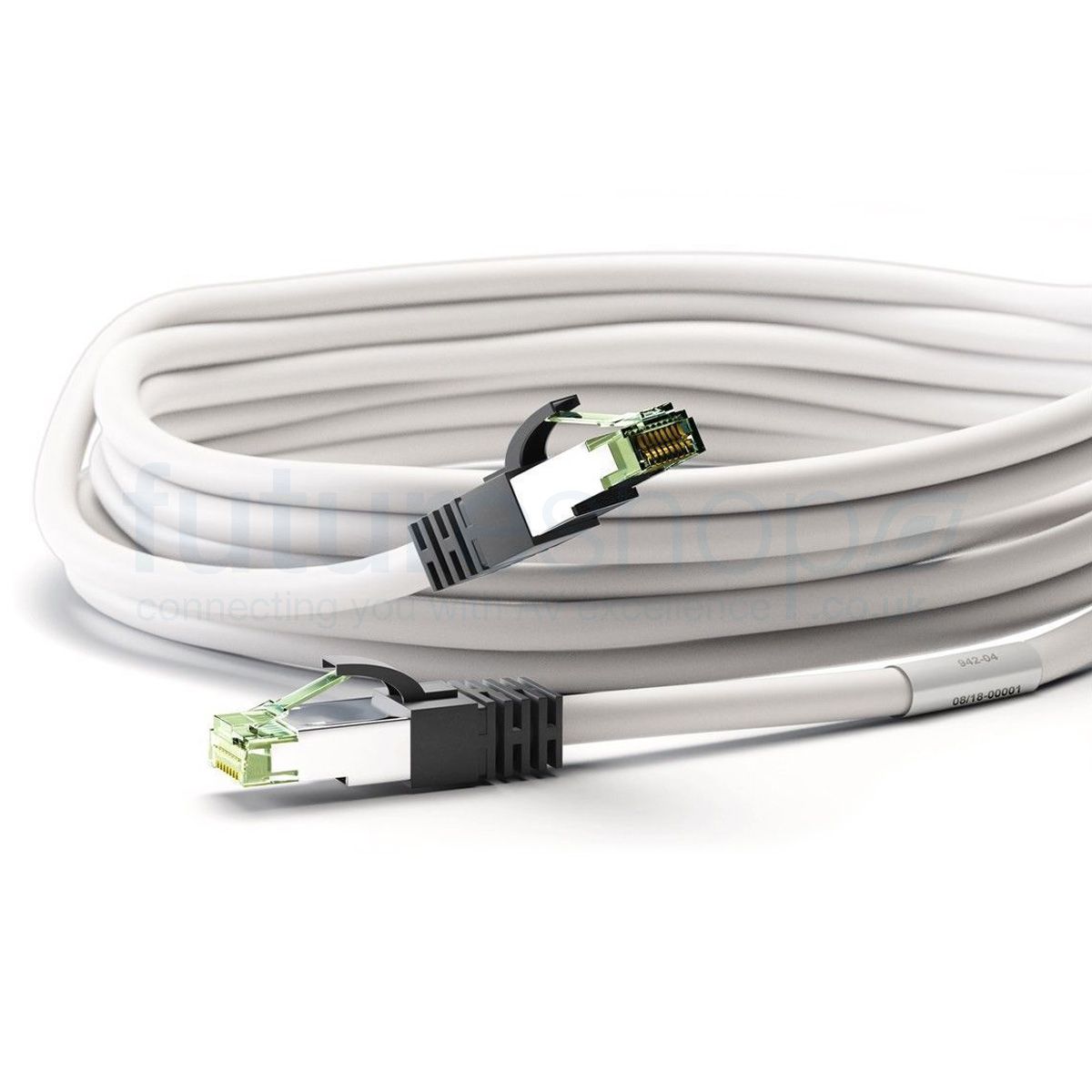 LINDY Câble Ethernet RJ45 Cat 8.1 S/FTP LSZH Plaqué Or 3m