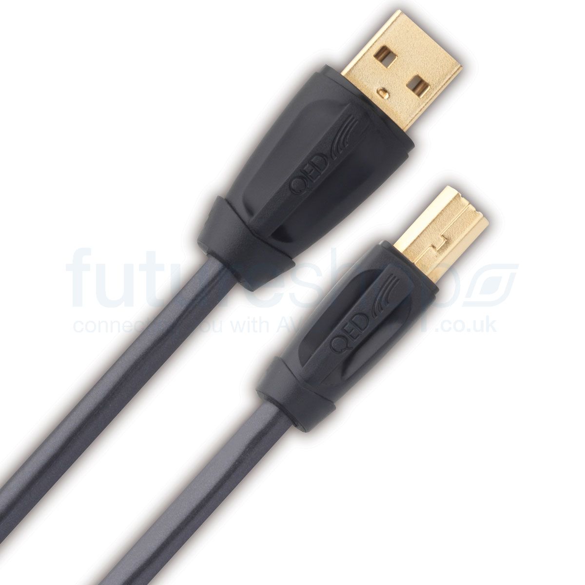 QED Graphite USB Type to B Cable