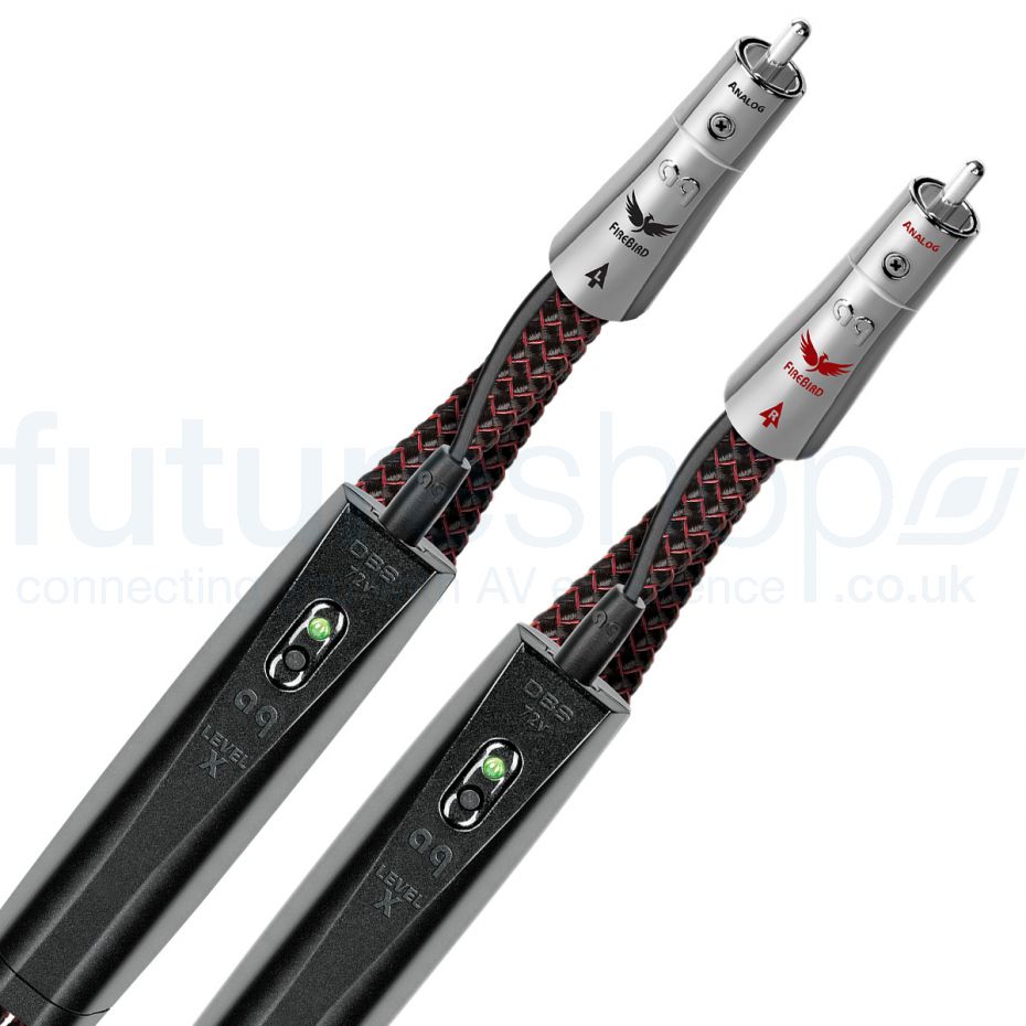 AudioQuest FireBird 2 RCA to 2 RCA Audio Cable Pair