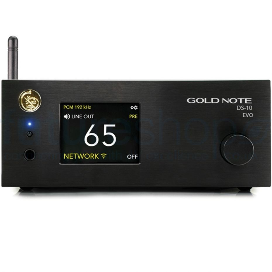 Gold Note DS-10 EVO Streaming DAC & Headphone Amplifier