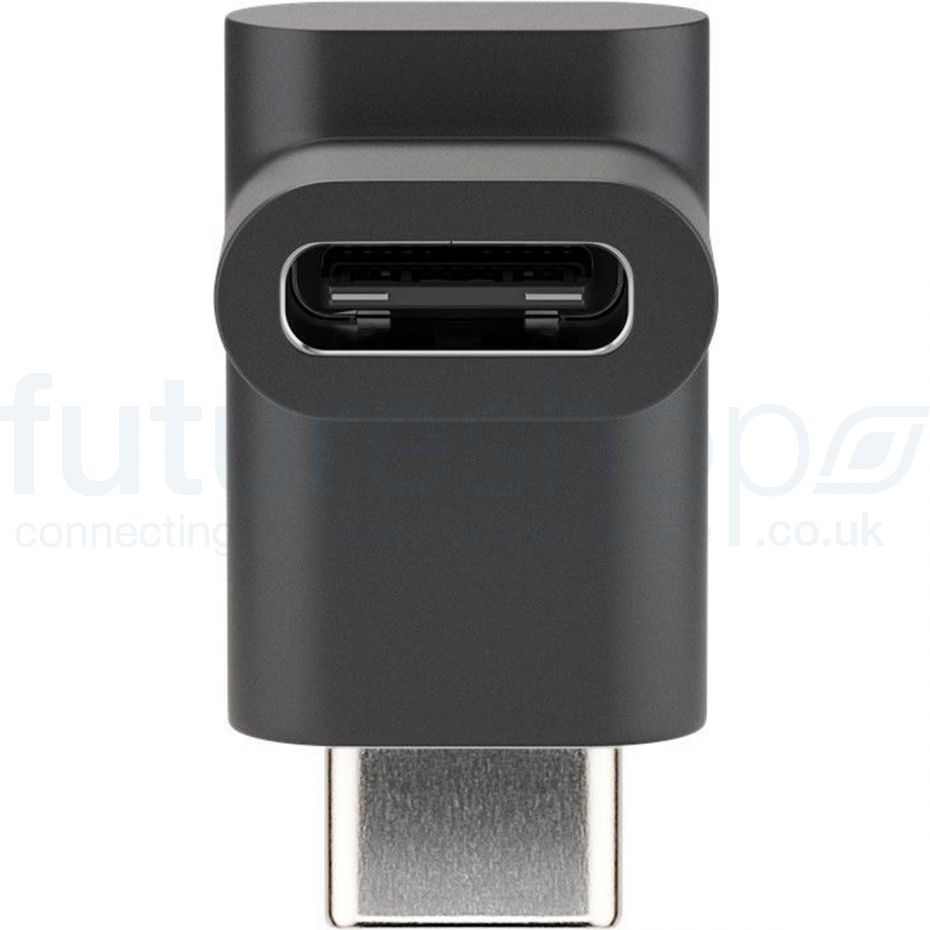 GB USB-C™ Male to USB-C™ Female 90° Adapter