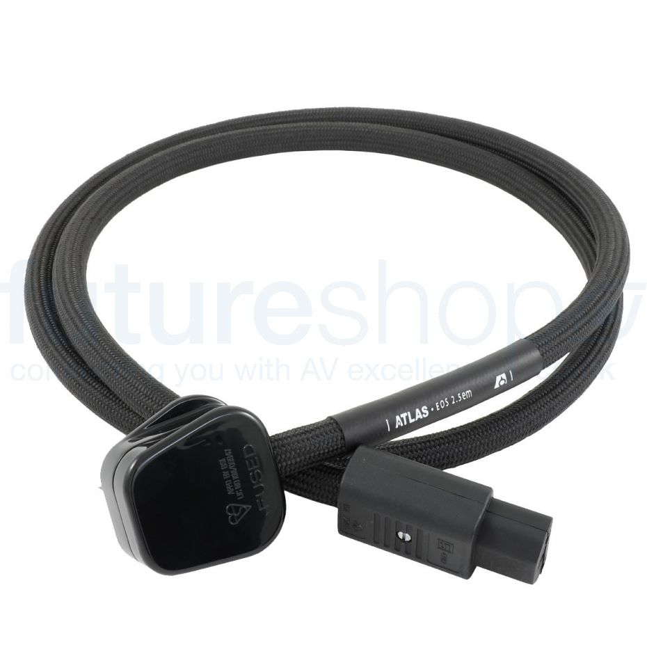 Atlas Eos 2.5em UK Mains Power Cable