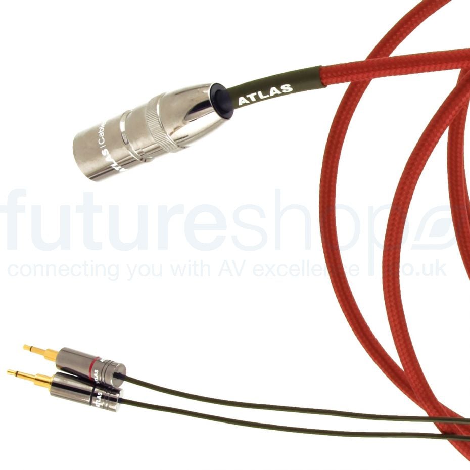 Atlas Zeno 1:2 Custom Headphone Cable - 4 Pin XLR to 2.5mm - 3m Ex-Demo