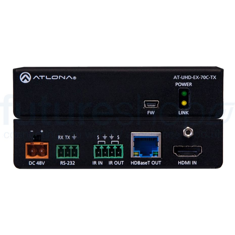 Atlona AT-UHD-EX-70C-TX 4K/UHD HDMI Over HDBaseT Transmitter with Control and PoE