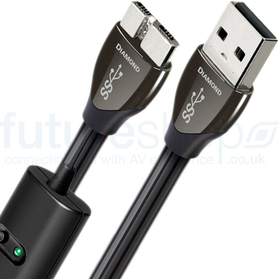 AudioQuest Diamond USB 3.0, Type A to Type Micro B Data Cable