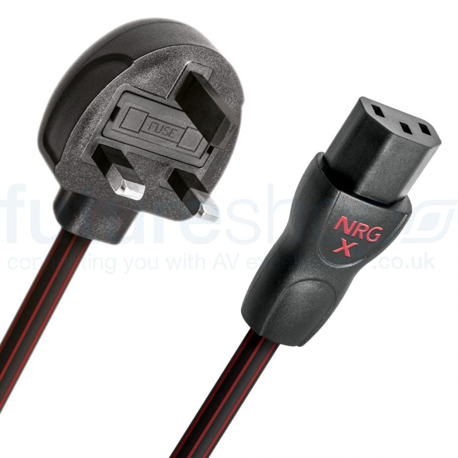 AudioQuest NRG-X3 Low-Noise UK Mains Power Cable