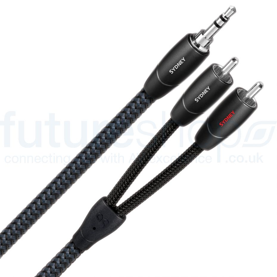 Audioquest Sydney, 3.5mm to 2 RCA Audio Cable