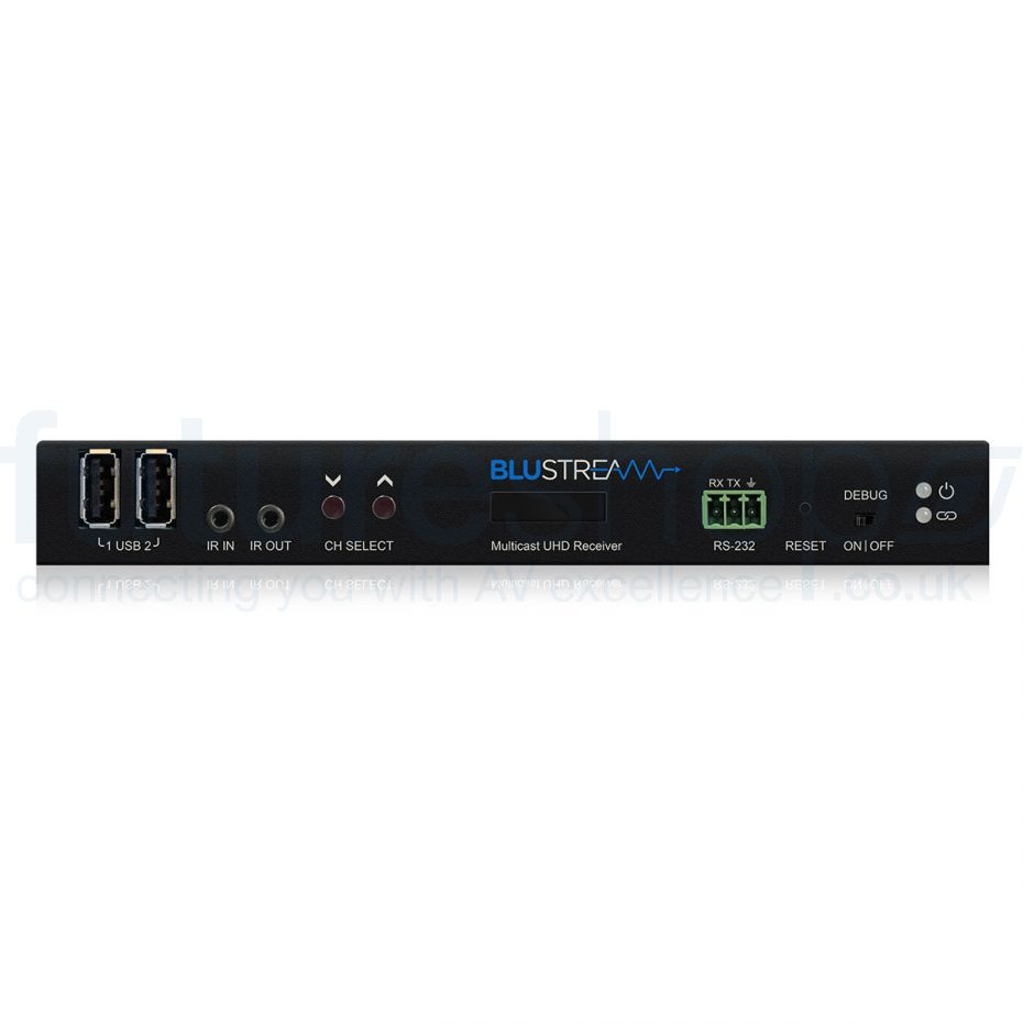 Blustream IP250UHD-RX IP Multicast UHD Video Receiver over 1Gb Network