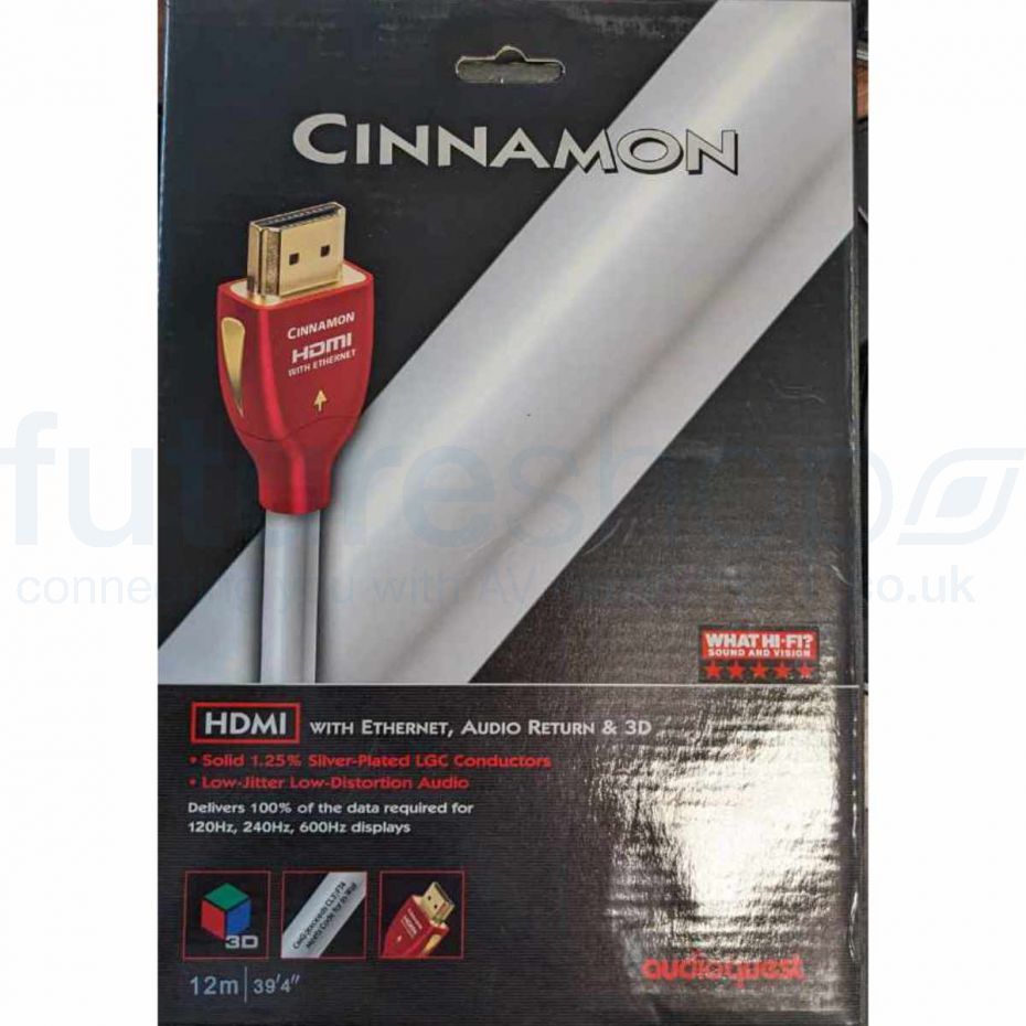 AudioQuest Cinnamon 10.2G HDMI Cable 12m Special Offer