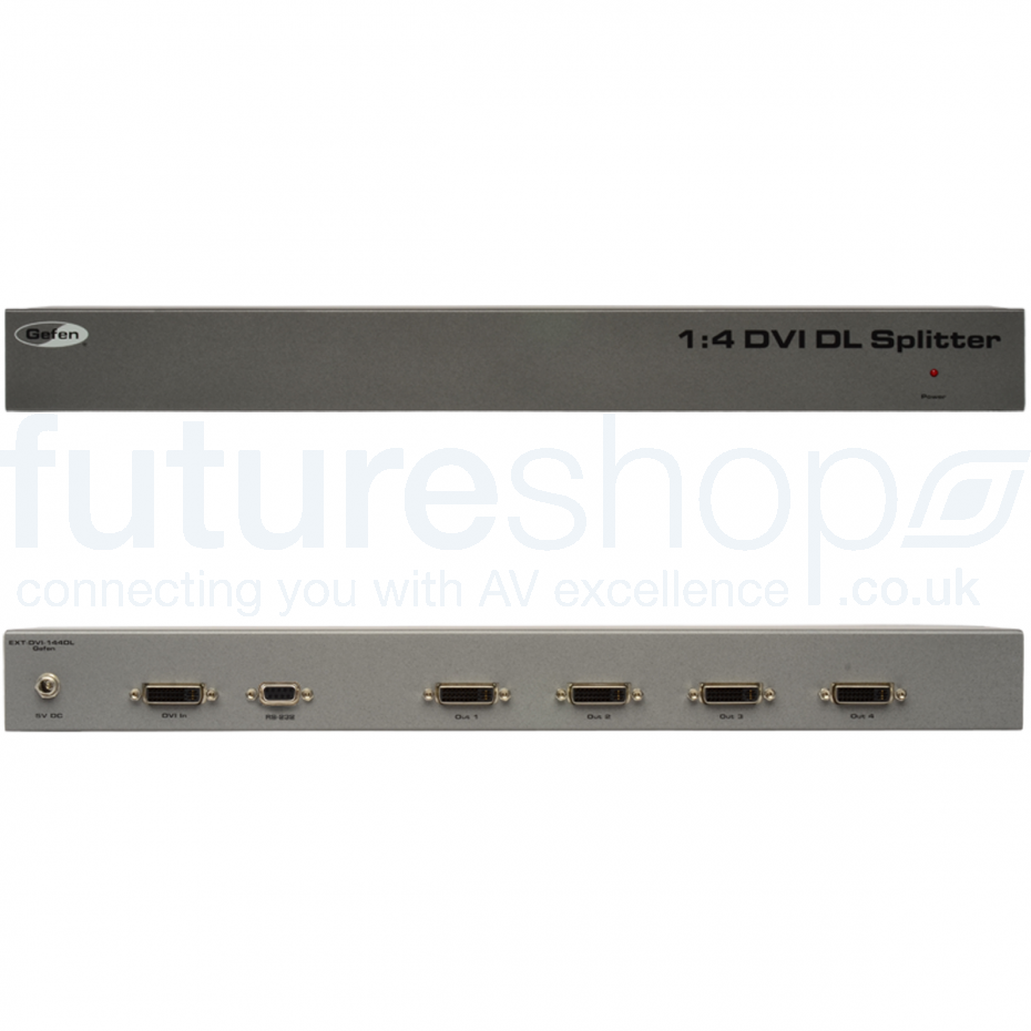 Gefen EXT-DVI-144DL 1x4 DVI Dual Link Splitter