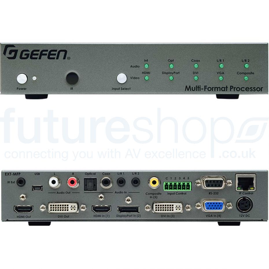 Gefen EXT-MFP Audio/Video Multi-Format Processor