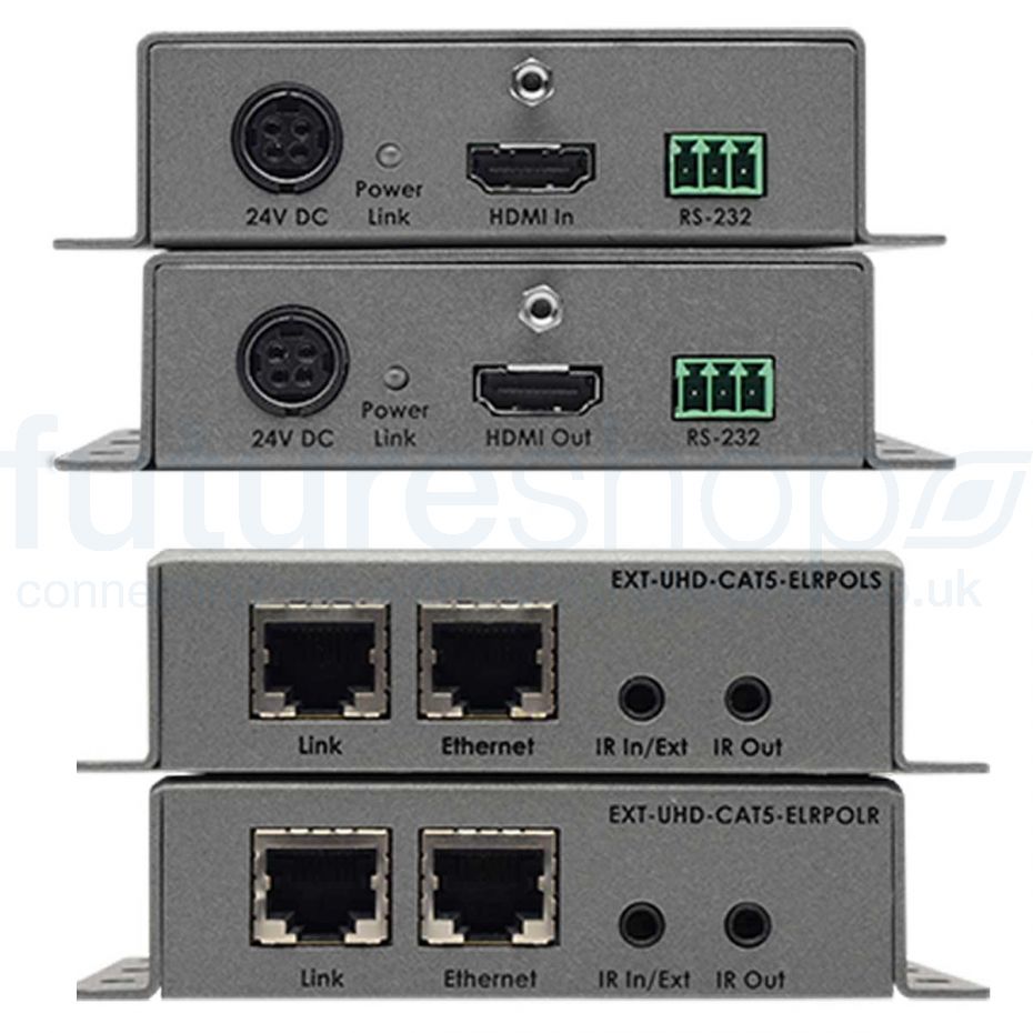 Gefen 4K Ultra HD HDMI Extender with RS-232, Ethernet and Bi-Directional IR (up to 150m)
