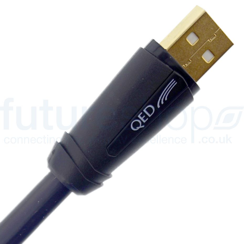 QED New Reference High-Resolution USB Type A to Type B Cable - 2m Ex-Demo