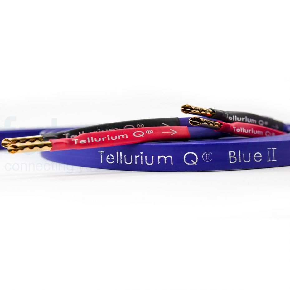 Tellurium Q Blue II Speaker Cable - Factory Terminated