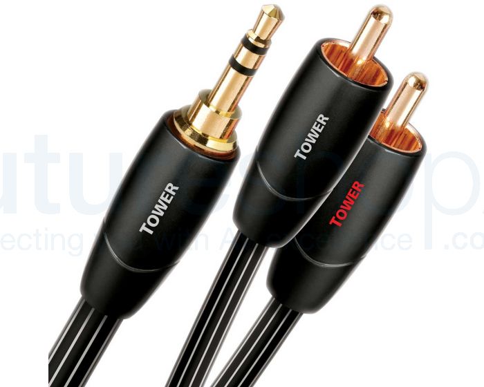 Audioquest Tower, 3.5mm to 2 RCA Audio Cable