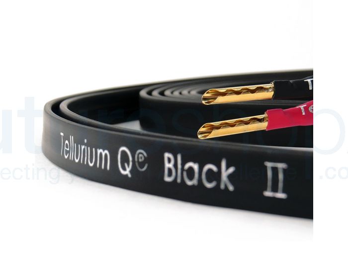 Tellurium Q, Black II Speaker Cable - Factory Terminated