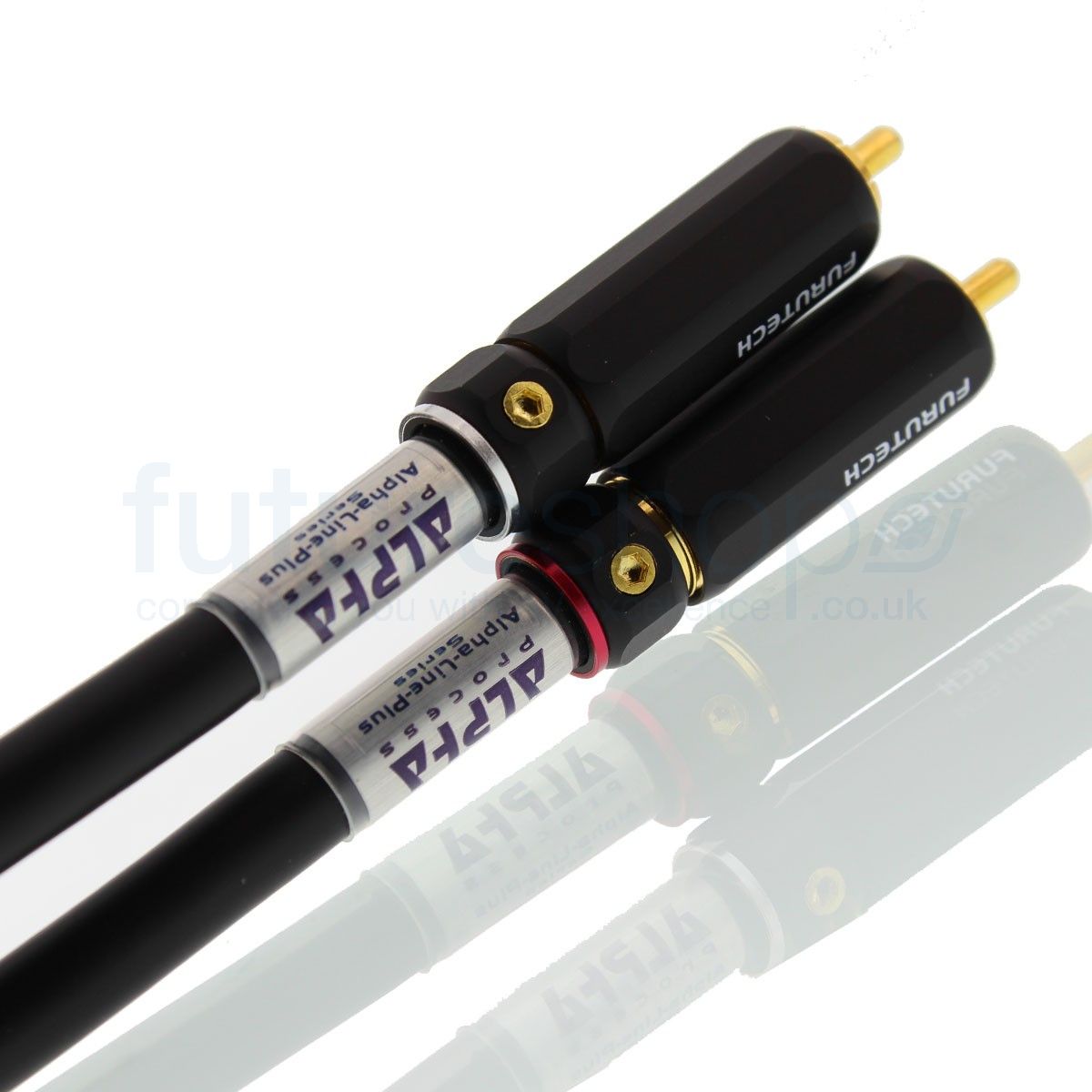 【極美品】FURUTECH RCAケーブル 1m ALPHALINE-PLUS Furutech Alpha Line Plus Audio Cable 1m