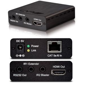 CYP v1.4 HDMI over Single CAT HDBaseT (up to 100m) Receiver  with 2-way IR, RS-232 & HDMI