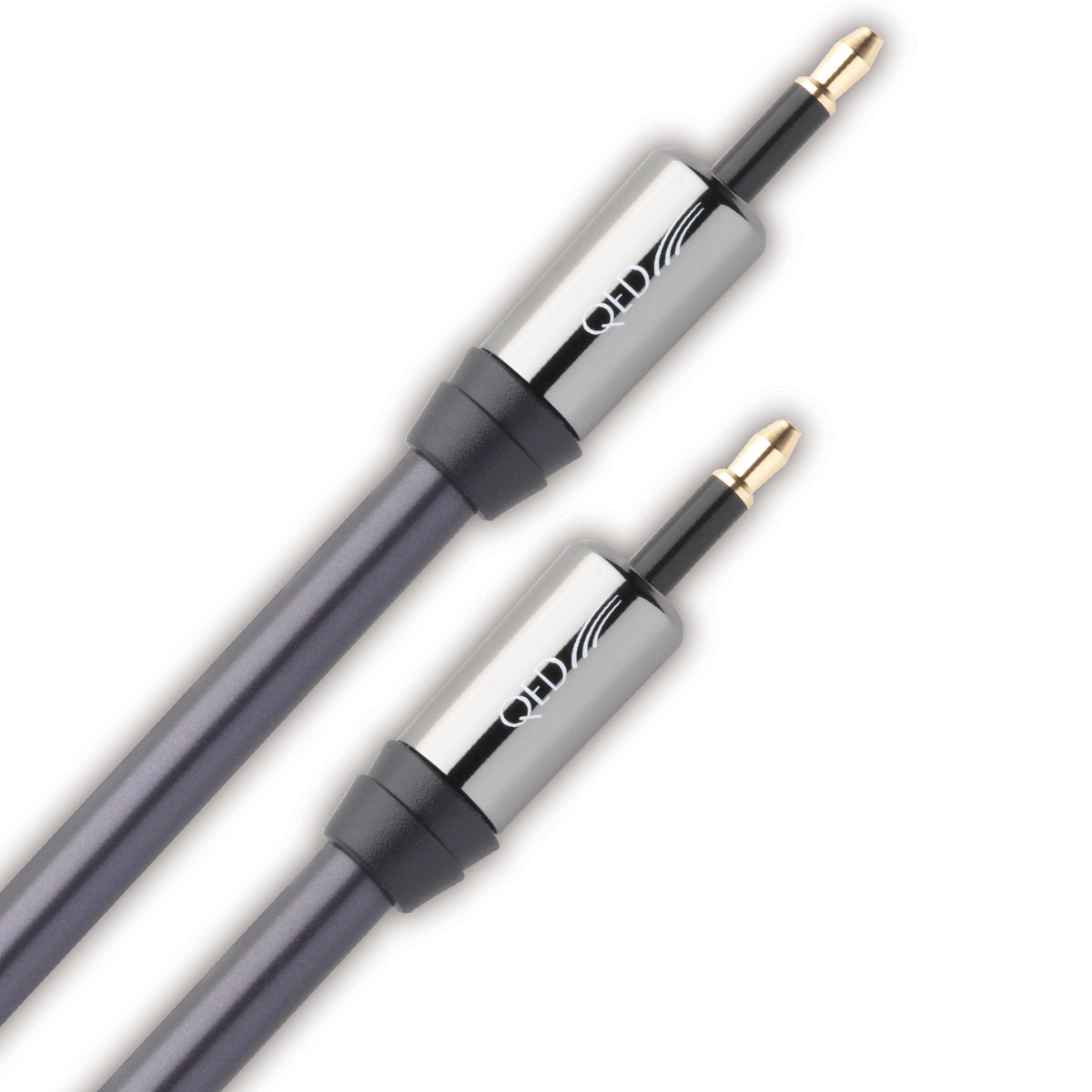 FosPower 2x Cavo Audio Ottico Toslink 25ft (7,6m) - Intrecciato Nylon, Connettori Dorati, CL3