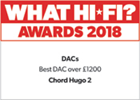 Best DAC £1000+ & Product of the Year & Best DAC £1200+ - What Hi-Fi? Awards 2017/2018