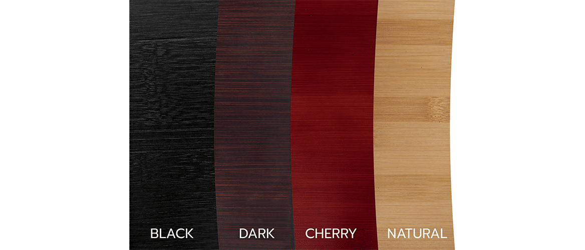 Q4 EVO bamboo finishes