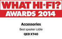 What Hi-Fi XT40 Award