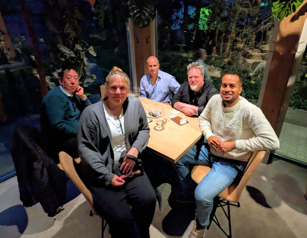 The FutureShop team at AudioQuest Netherlands in Roosendaal