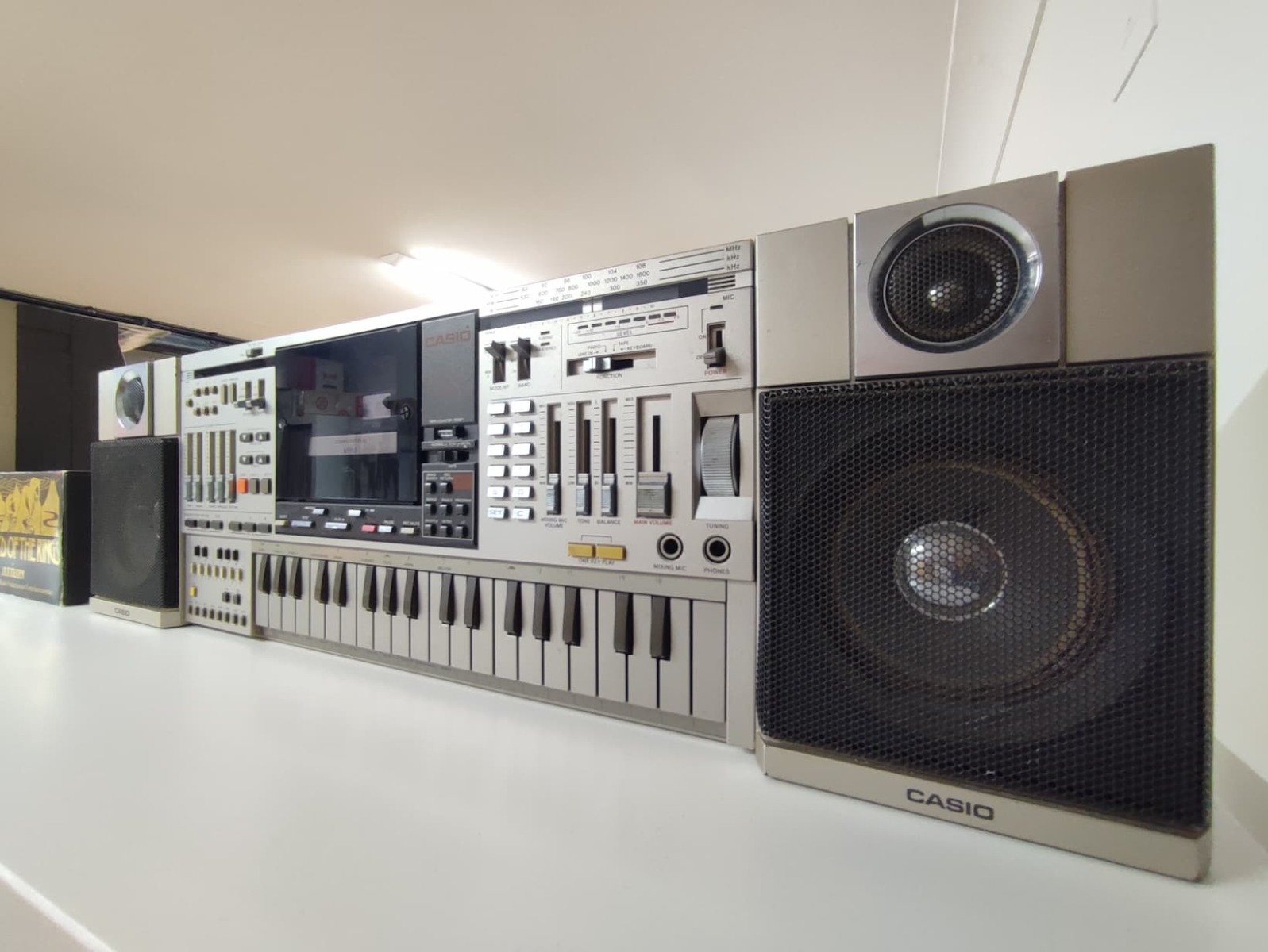 Casio KX-10 vintage 1980s boom-box at HiFiSound 2NDHANDHIFI